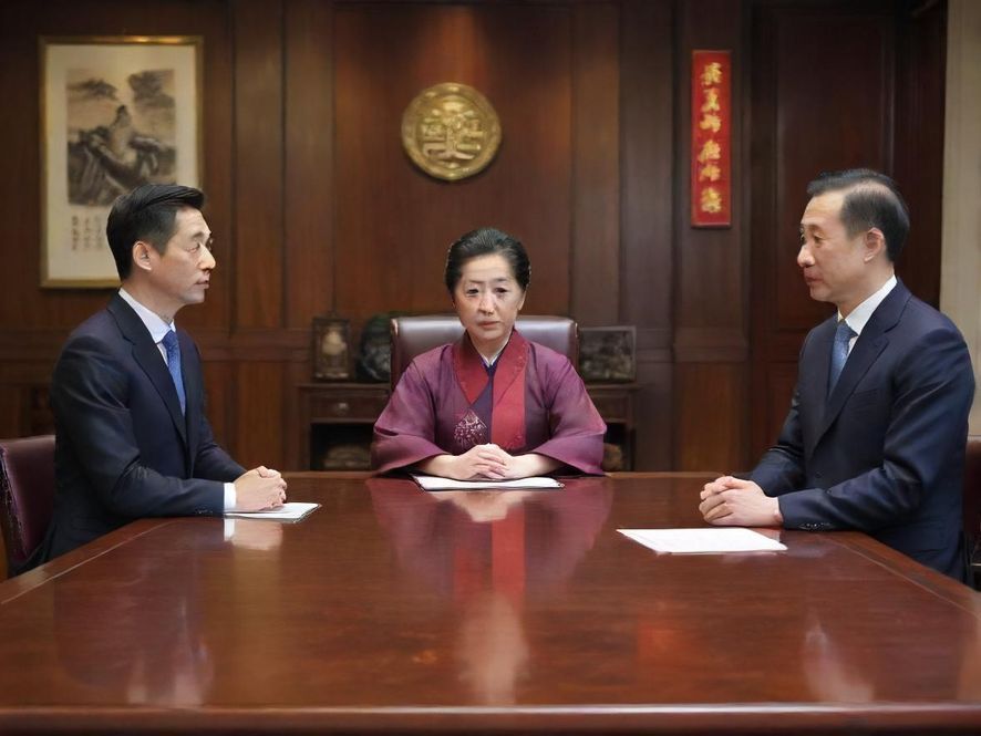 一群人在现代风格的公寓内进行轻松愉快的私人聚会和交流活动